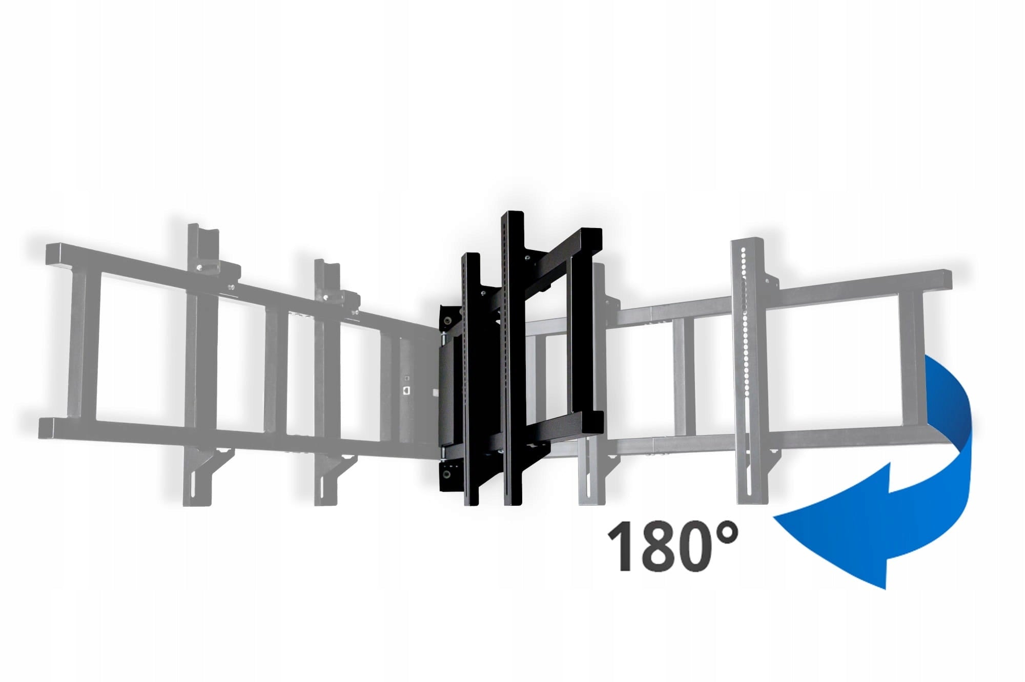 Electric TV Wall Mount 75" Rotating 180° Remote Control SM-XL-180 Packaging status original
