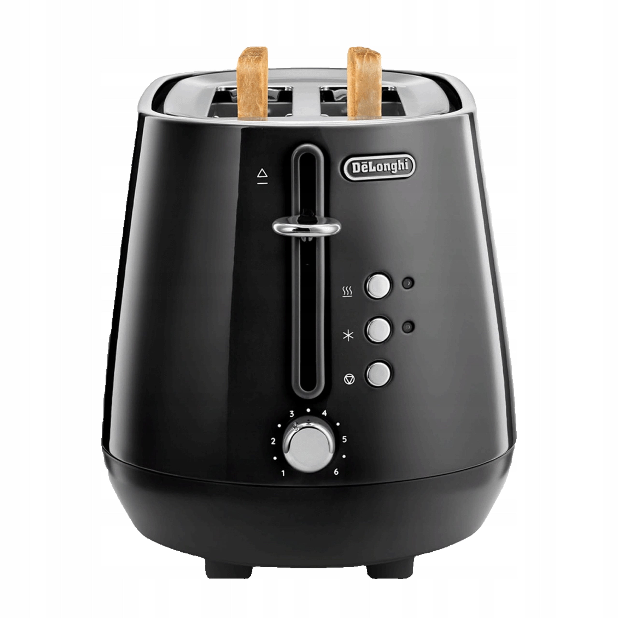 Electric Toaster DeLonghi Eclettica CTY2103.BK – 900 W, black