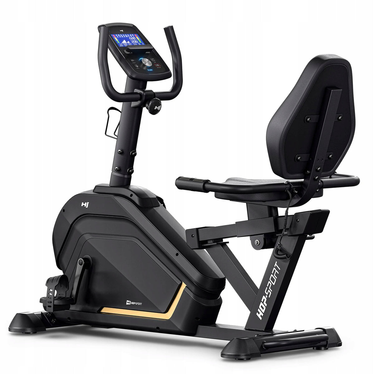 Electric Training Bike Levels Magnetic Stationary Reclining Kinomap