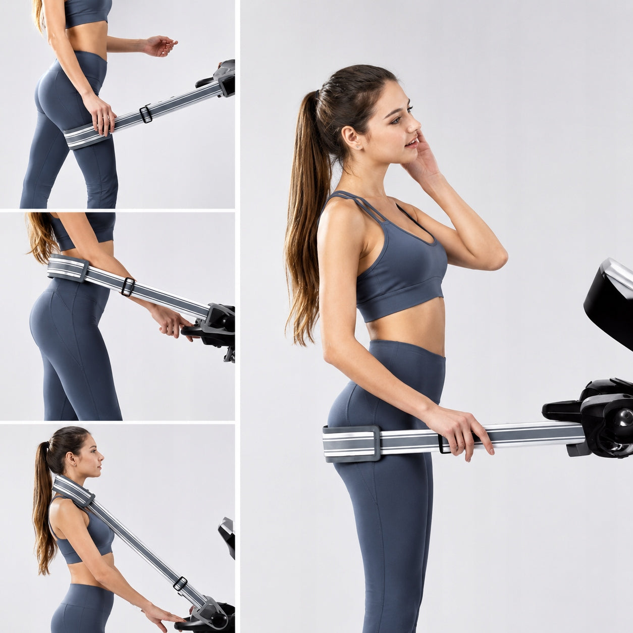 Electric Treadmill HRS T-190M Home Folding Slope Massager Manufacturer code T-190M