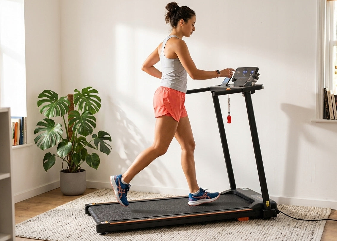 Electric Treadmill Home Folding Household 110kg 12km/h gift Manufacturer code BZ-42.15