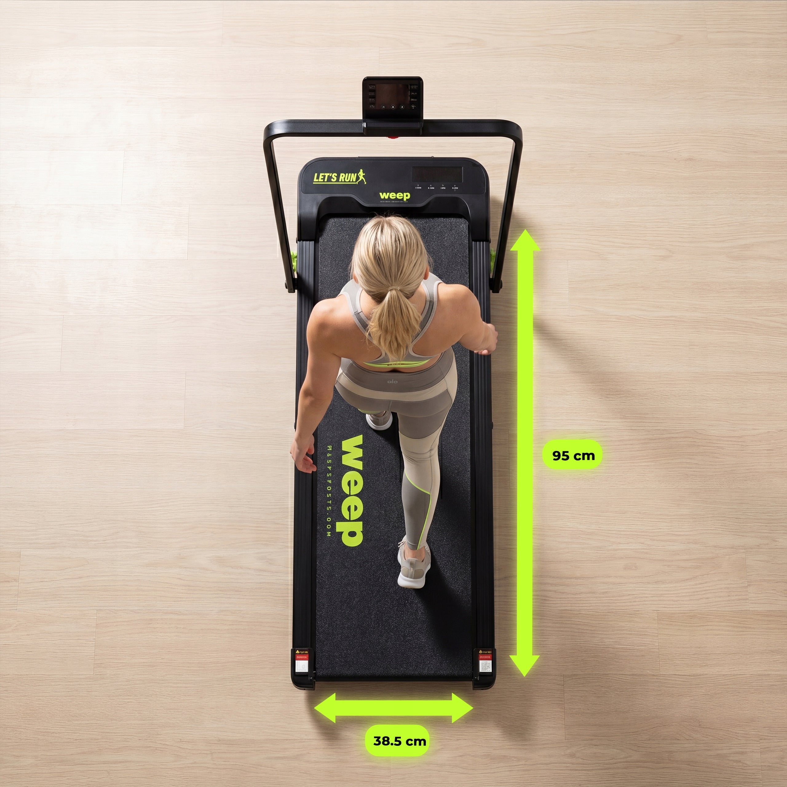 Electric Treadmill Under Bed Desk WEEP STEP 2in1 2 position inclination 10km/h Packaging status original