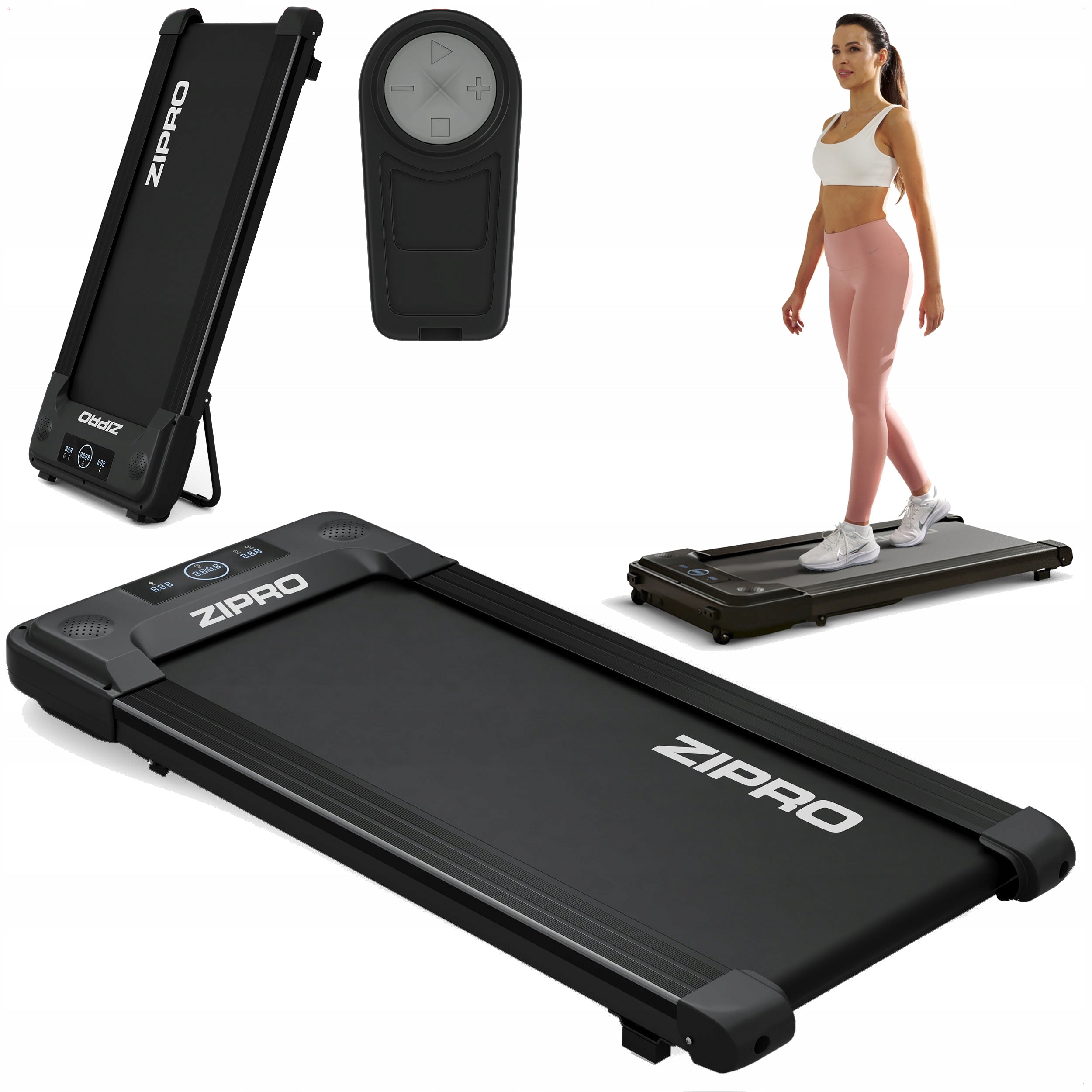 Electric Treadmill for Walking Under Desk Bed 13cm to 6km/h Yougo Zipro