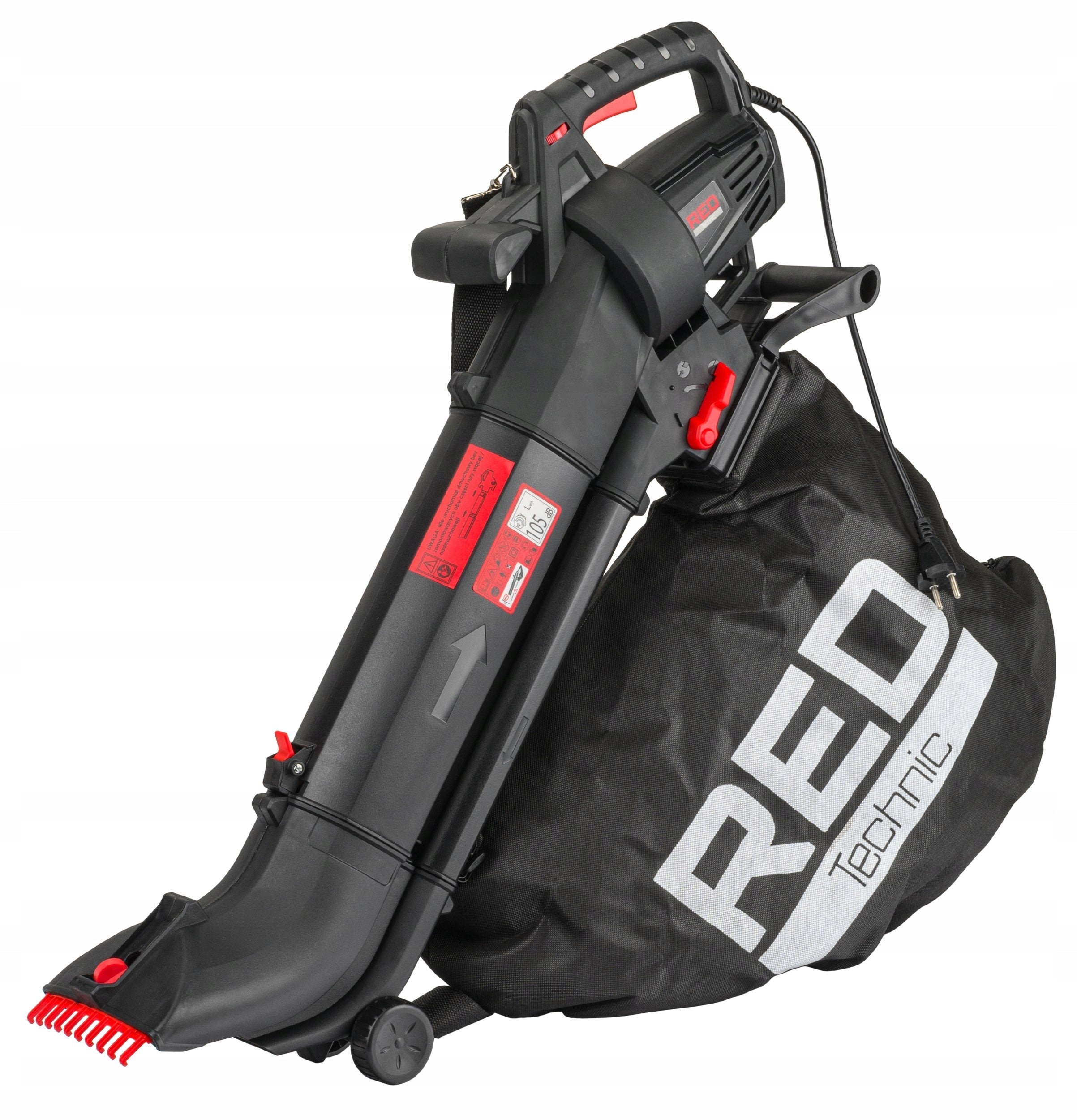 Electric Vacuum Cleaner Leaf Garden Blower 3550W 3IN1 RAKE 320km/h Tool length 105 cm