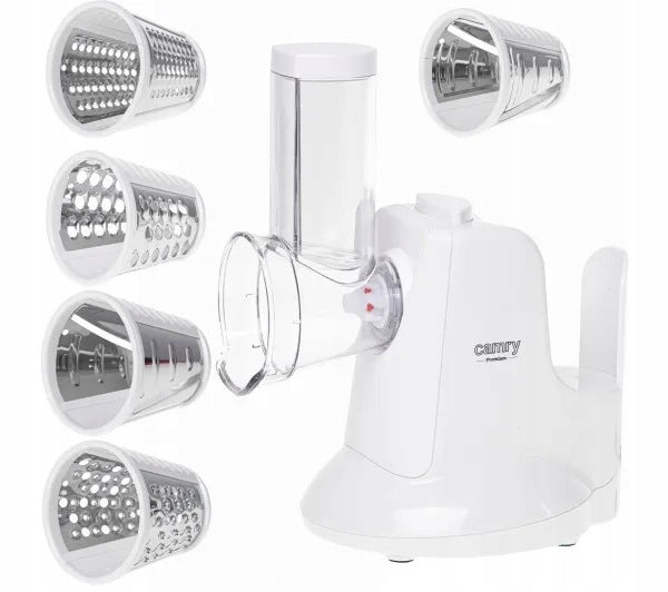 Electric Vegetable Slicer Camry CR 4816 Grater 5 Drum Caps 150W