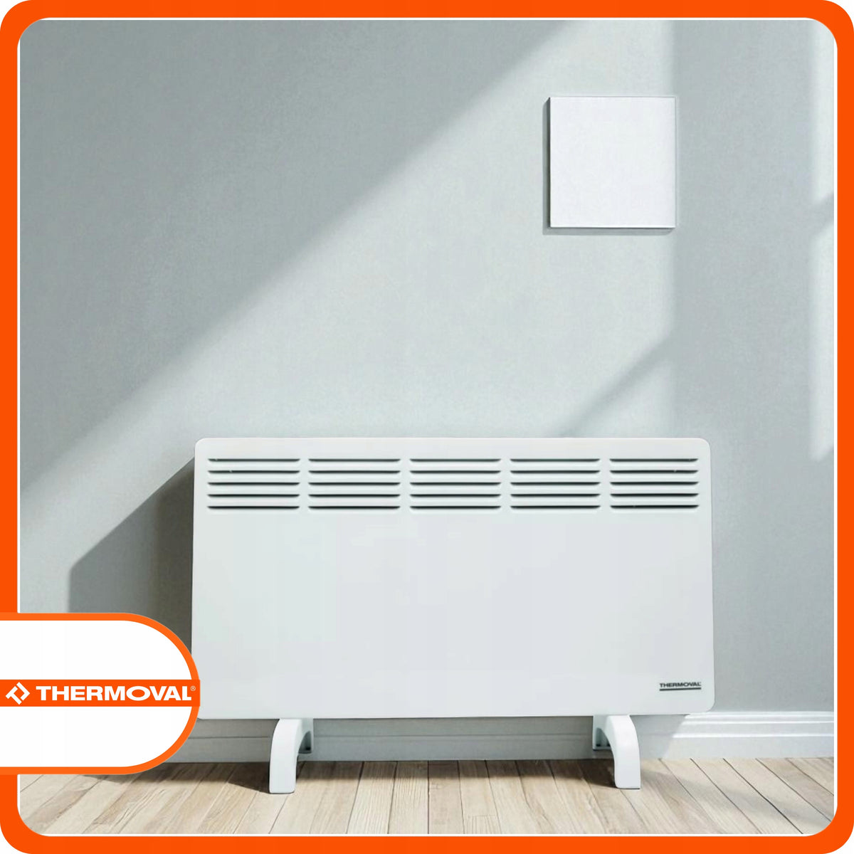 Electric Wall Convector Heater Farelka Thermoval T17 PRO 1500W Manufacturer code 5904302015463