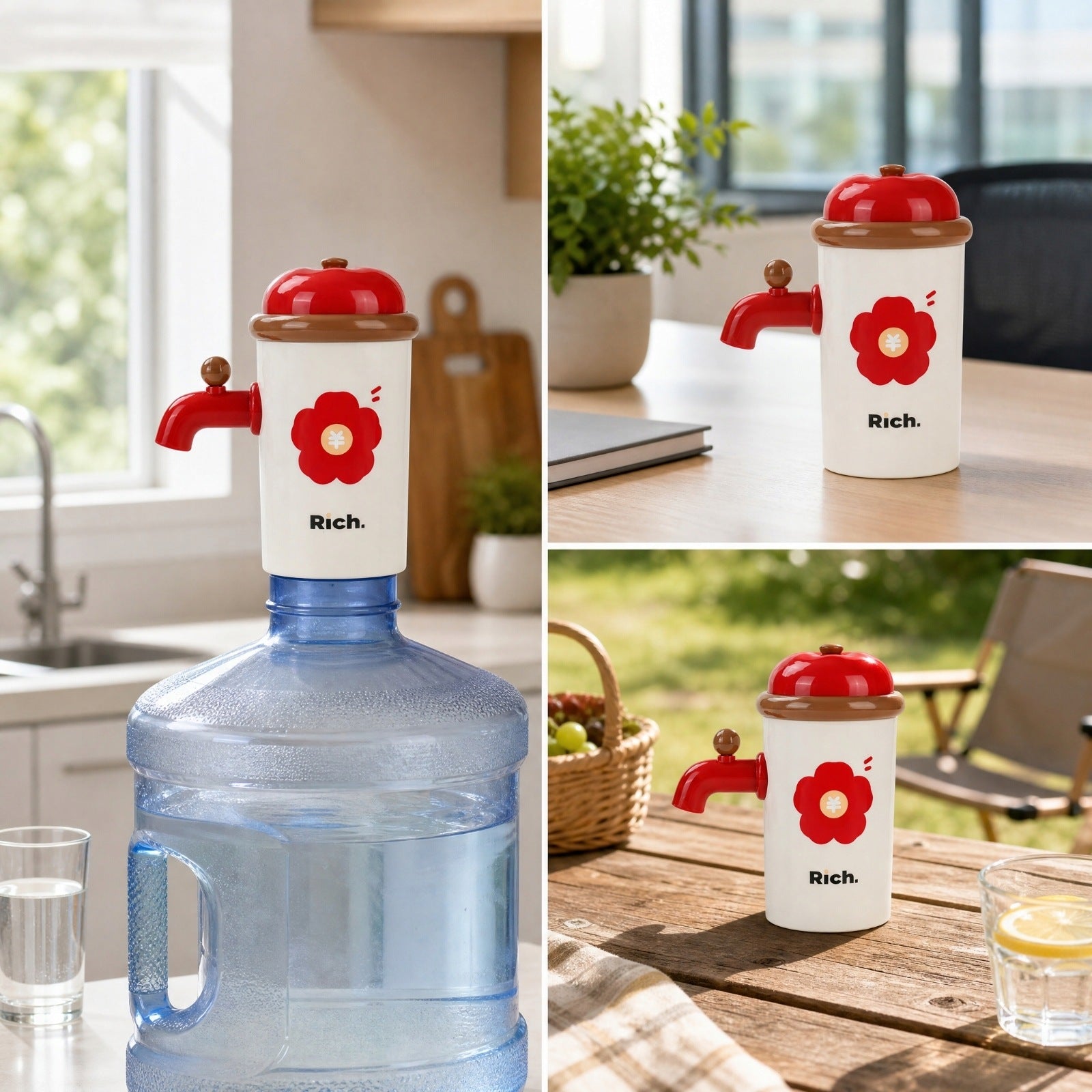 Electric Water Dispenser Pump Easy to Install for Kitchen, Dorm Room Brand no brand