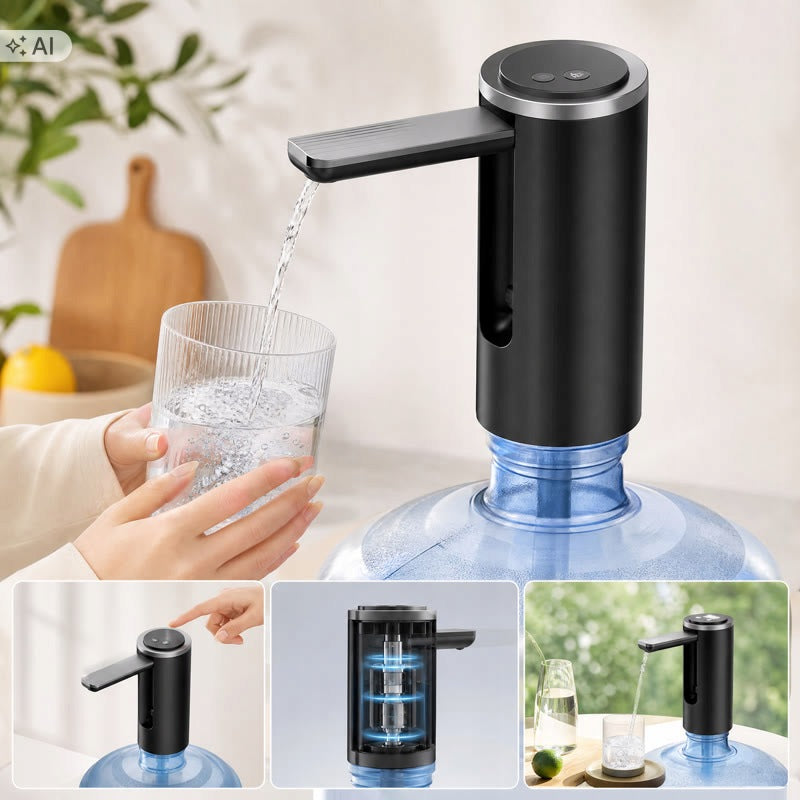Electric Water Pump with Timer and LED Display Packaging status original