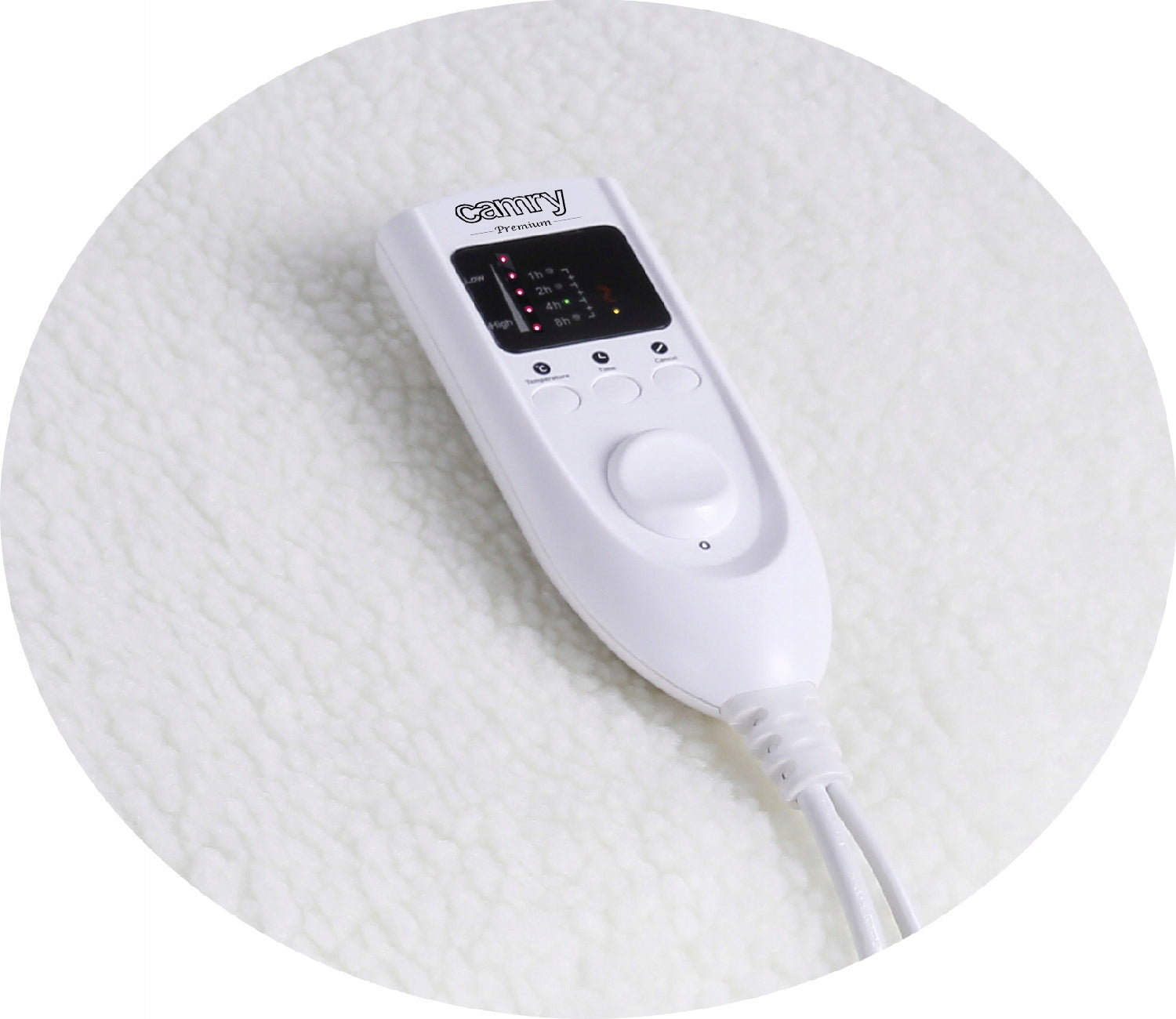 Electric backing blanket with timer 160x180cm LCD can be washed Medical device no