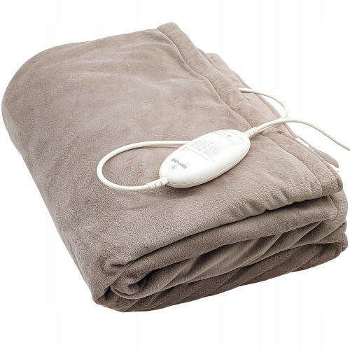 Electric blanket Beurer HD 75 grey 100 W 180x130 cm Medical device no