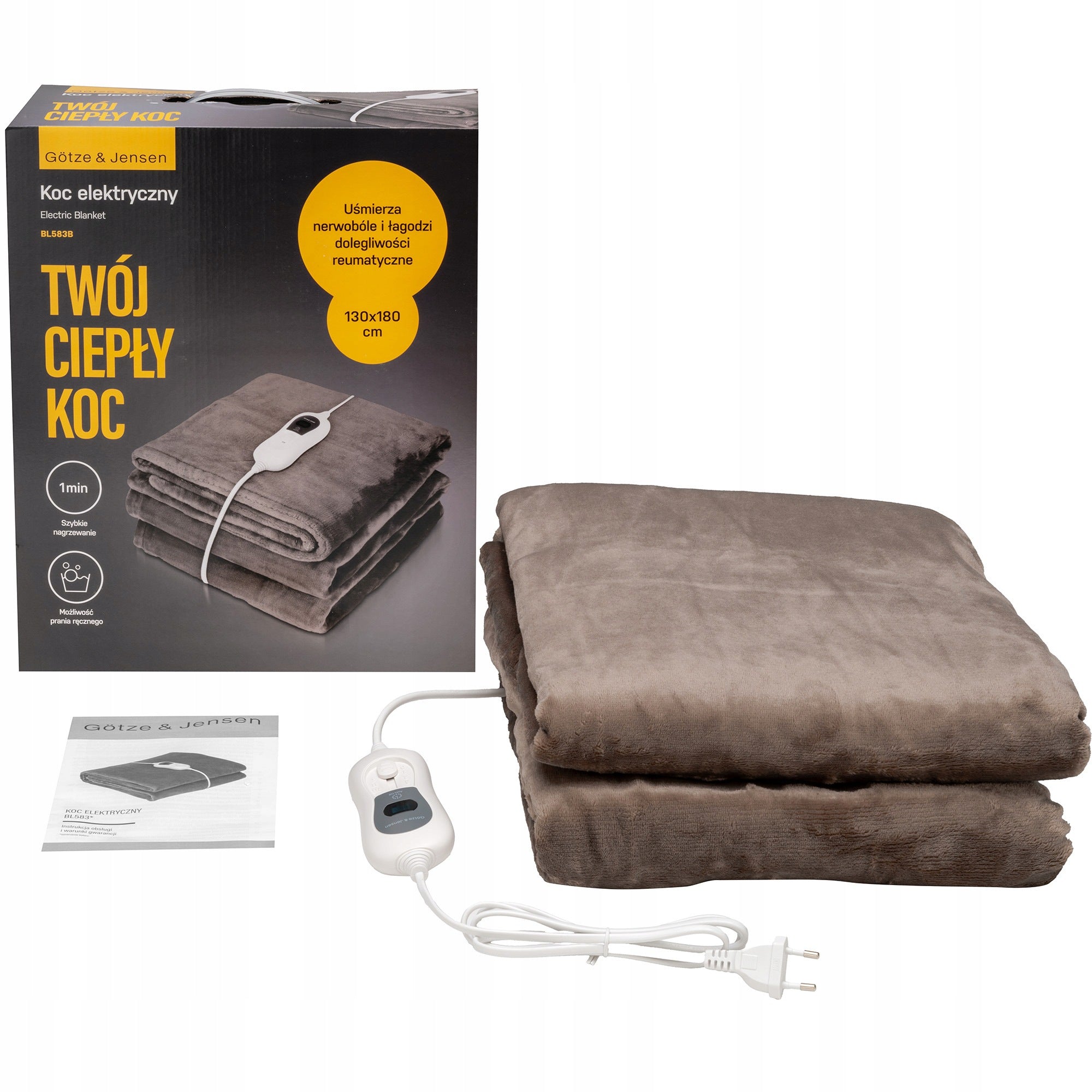 Electric blanket GÖTZE & JENSEN BL583B