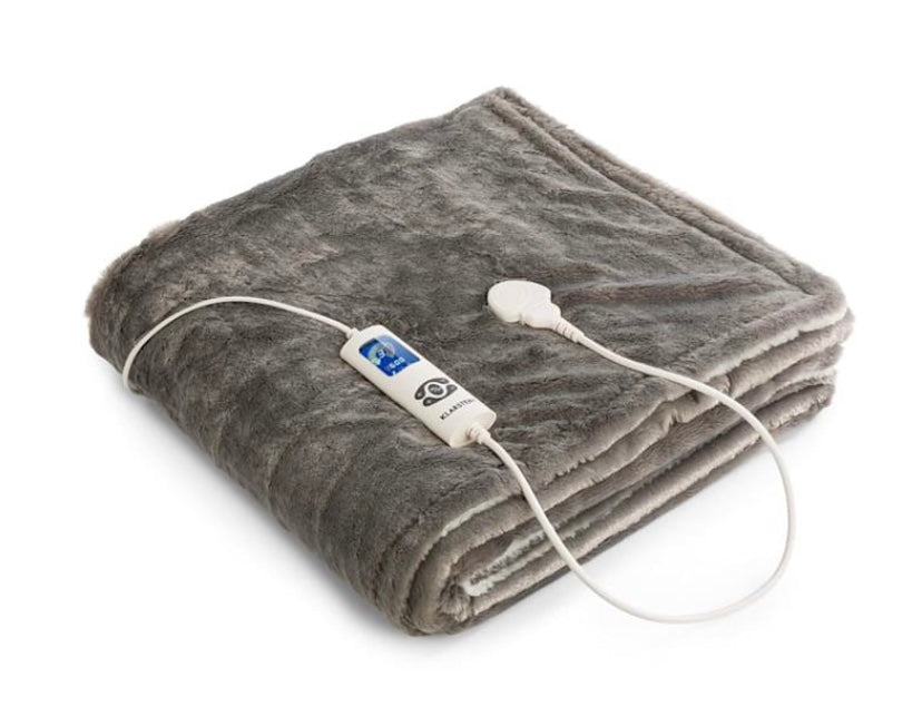 Electric blanket Klarstein Dr.Watson SuperSoft grey 180x130 cm Medical device no