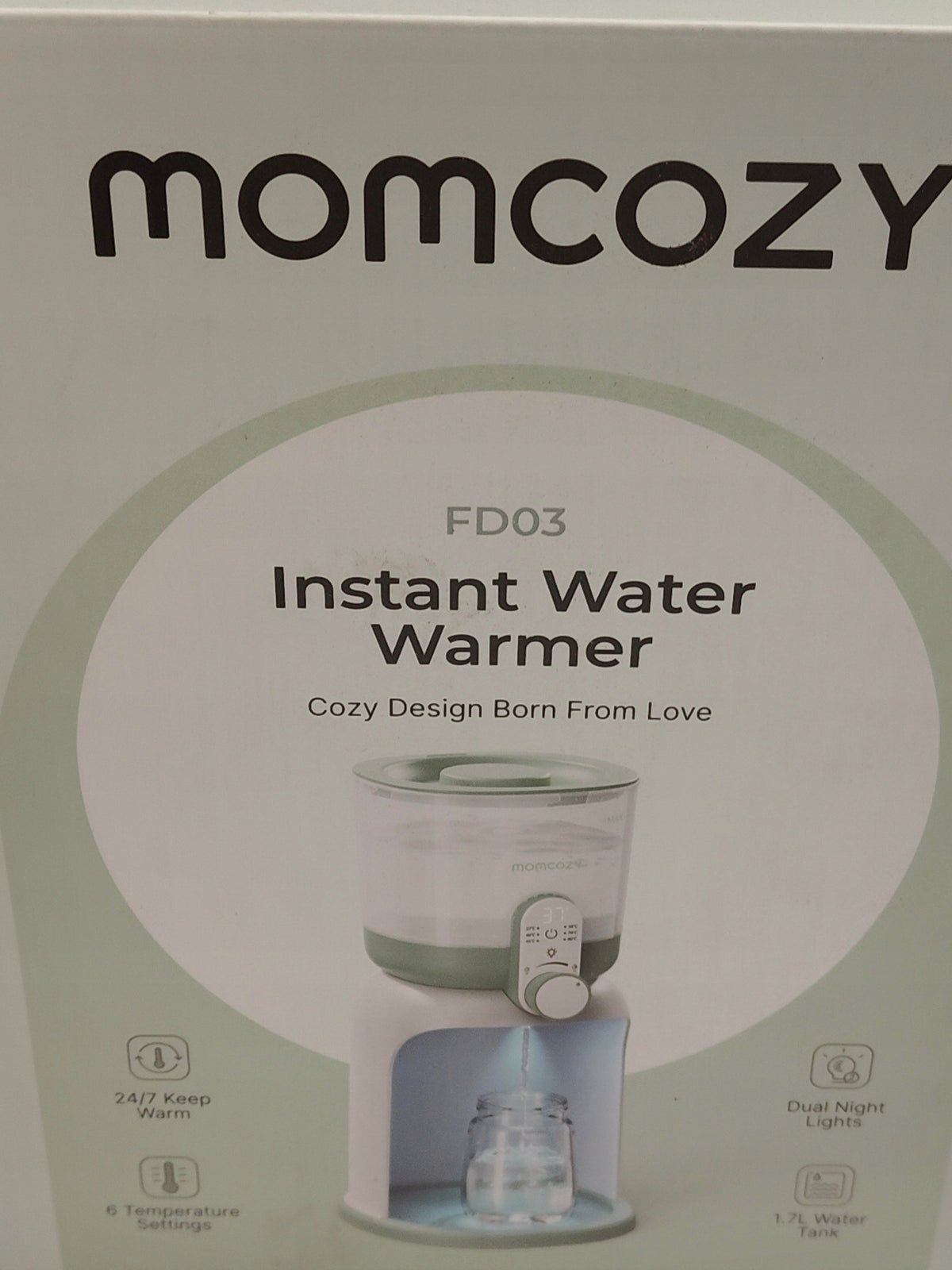 Electric bottle warmer Momcozy infuser with night light Manufacturer code 5908119748712