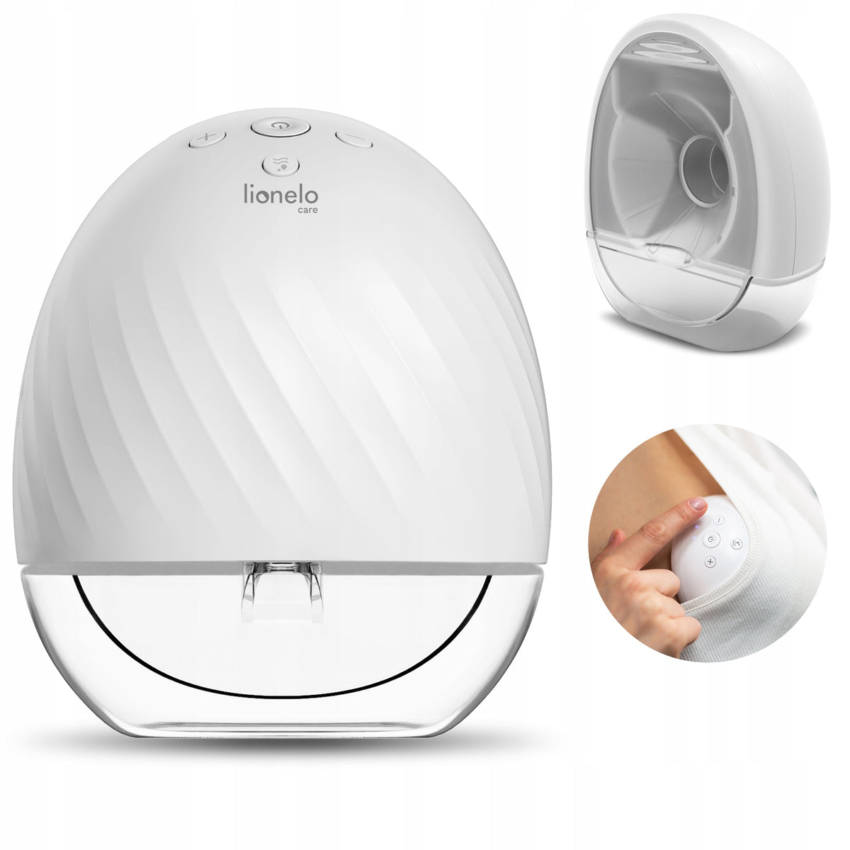 Electric breast pump wireless HANDS FREE SHELL Lionelo Fidi Free