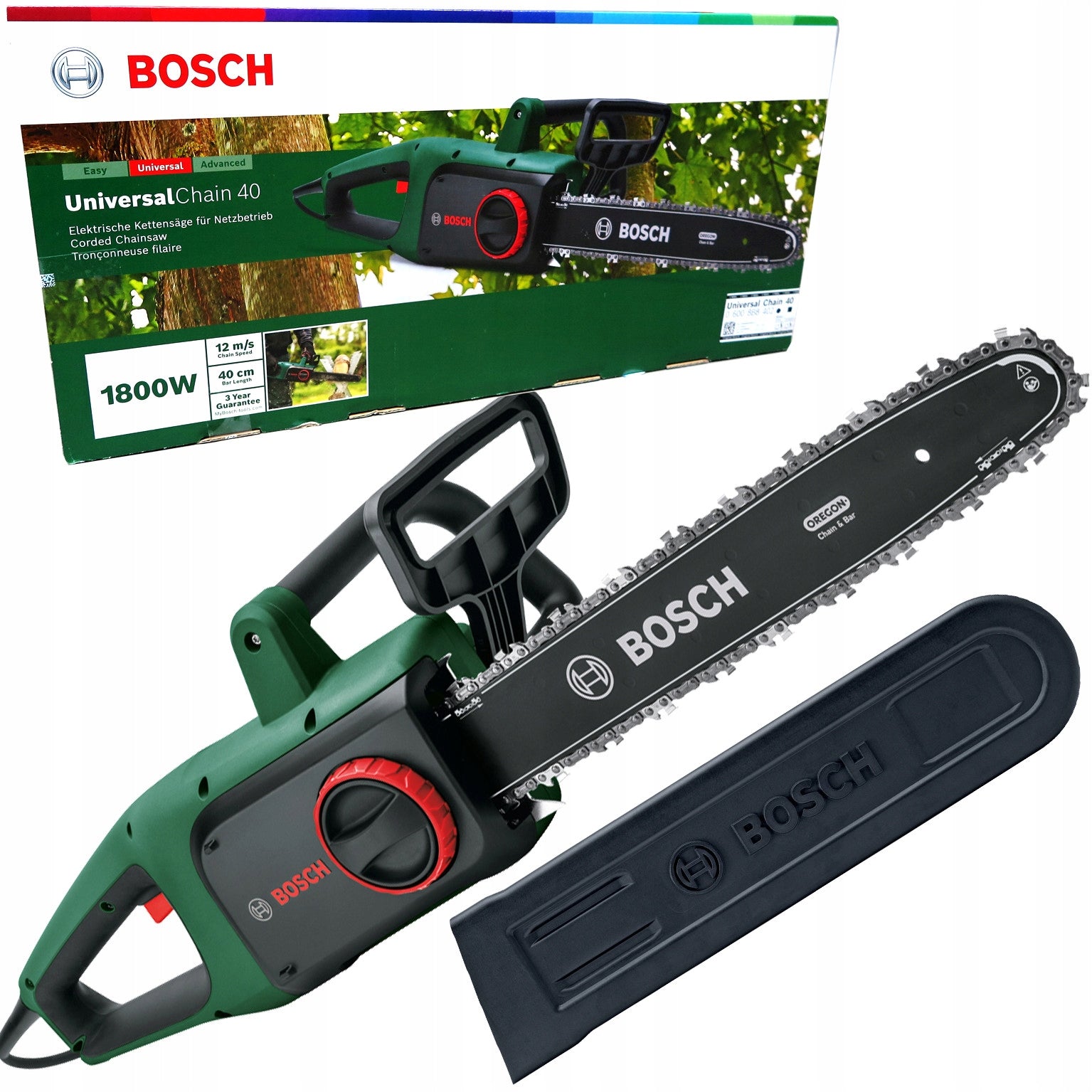 Electric chainsaw BOSCH UniversalChain 40 06008B8402 1800W 40cm