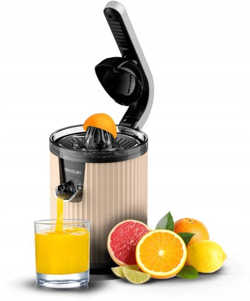 Electric citrus juicer Cecotec Xqueeze RetroJuice 600 Beige