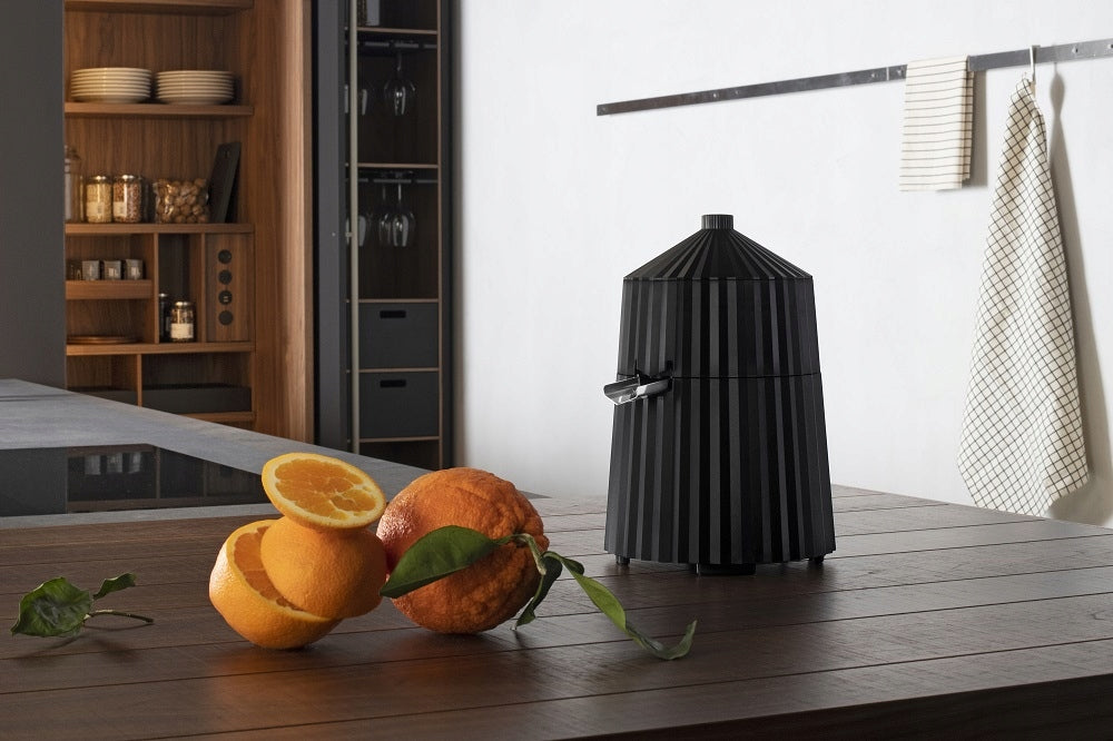 Electric citrus juicer black Plisse Alessi MDL07 B Packaging status original