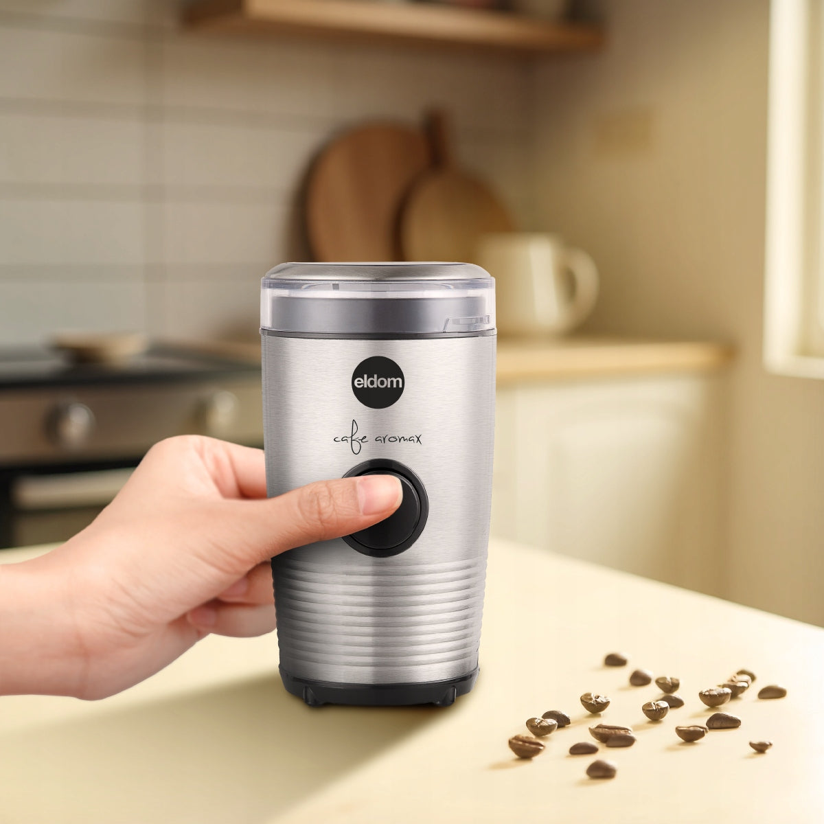 Electric coffee grinder MK80S kavo 60g Eldom stainless steel Manufacturer code MK80S