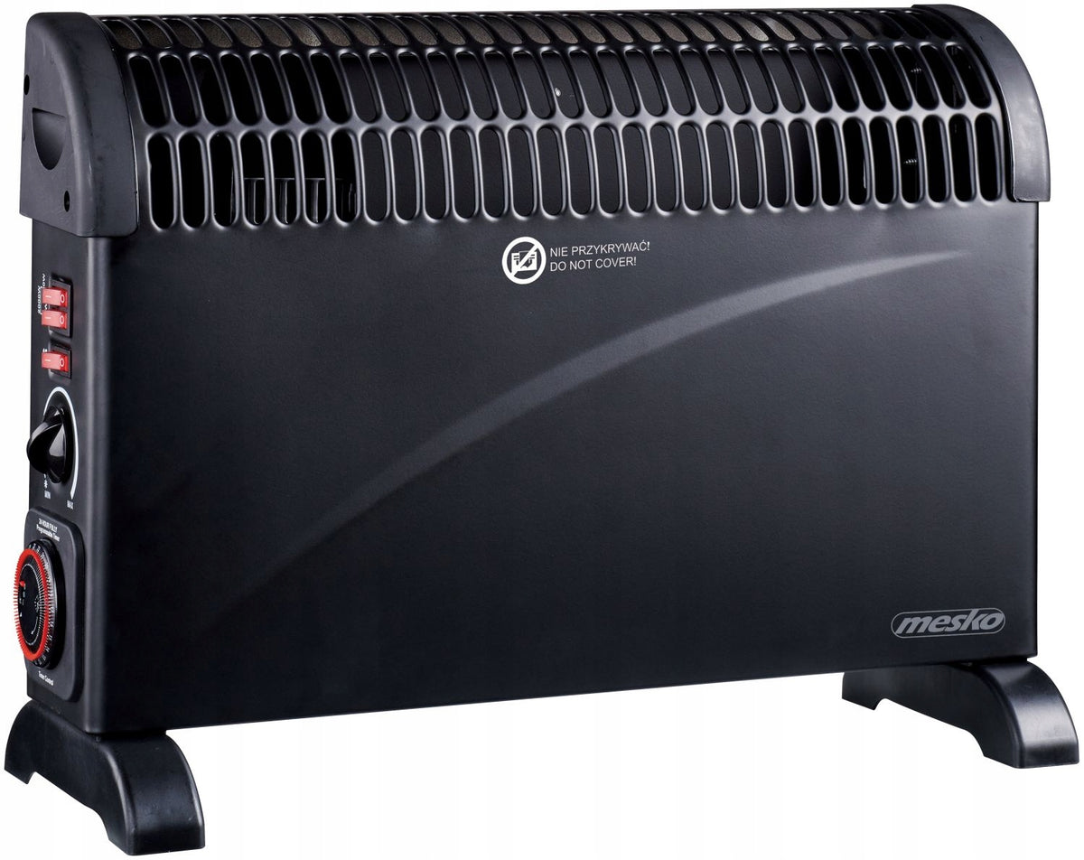 Electric convector heater TIMER Turbo air supply TIMER 24h 2000W Mesko Packaging status original