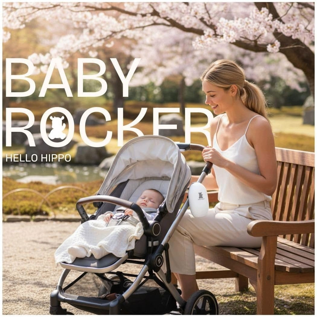 Electric cradle Rocker 9,35 x 12,7 cm white Brand Rocker