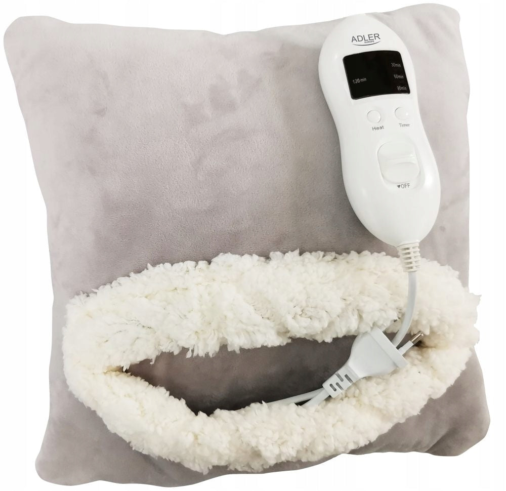 Electric cushion Adler brown fleece with temperature control 80 W