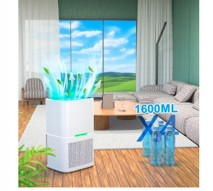 Electric dehumidifier TUKIMA D3 1600ml with lamp and timer WHITE Manufacturer code 4765em