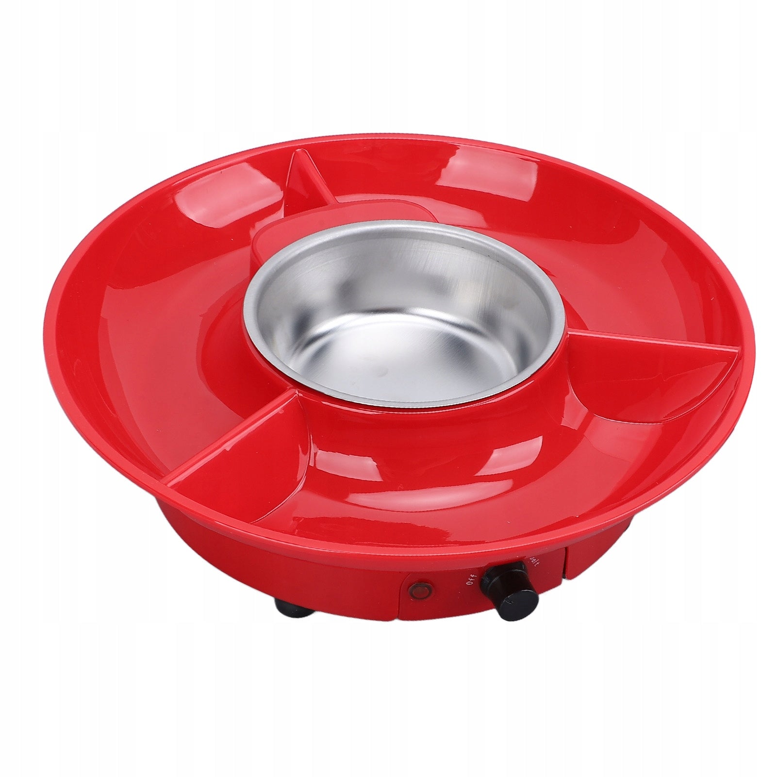 Electric fondue pot set with 10 forks 2 gears 25W 40 Brand no brand