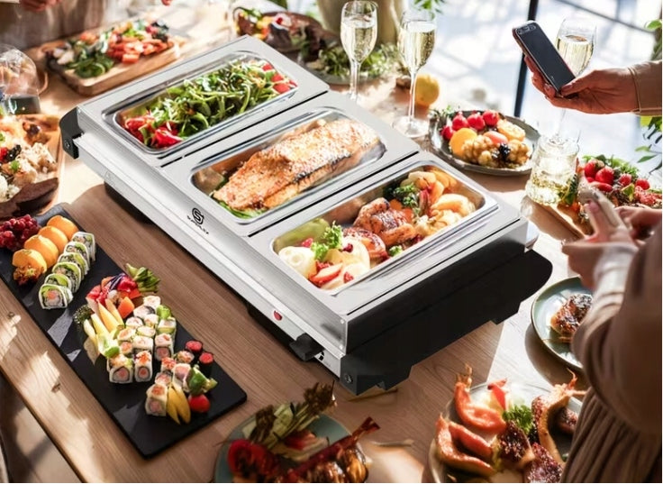 Electric food heater gastronomic buffet Manufacturer code Podgrzewacz elektryczny do potraw bufetowy