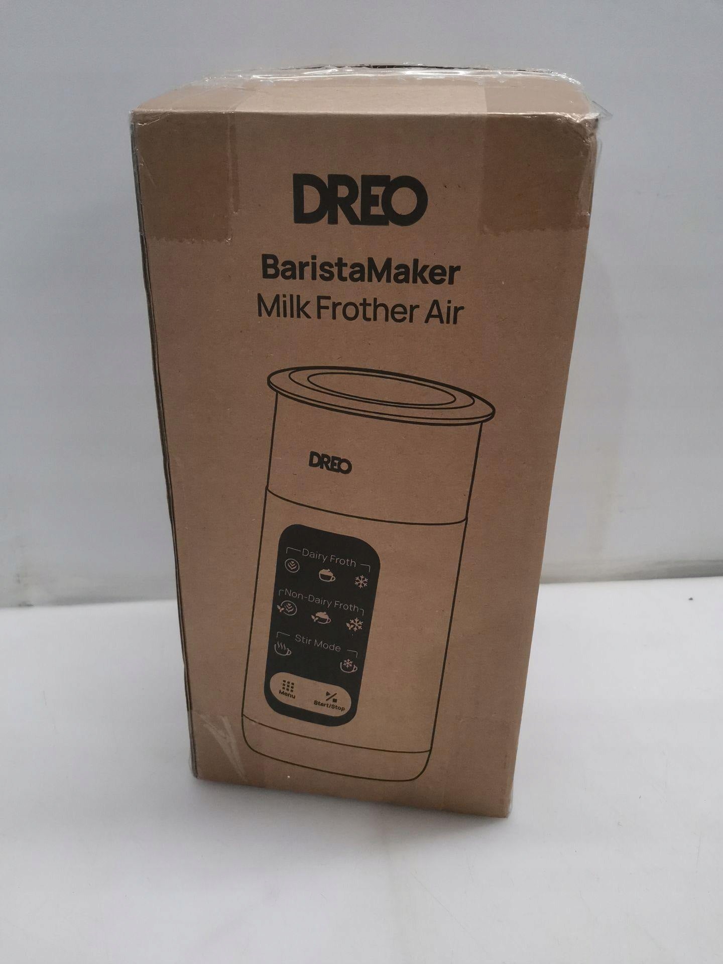 Electric frother DREO 8in1 stainless steel automatic LED 270ml Brand no brand