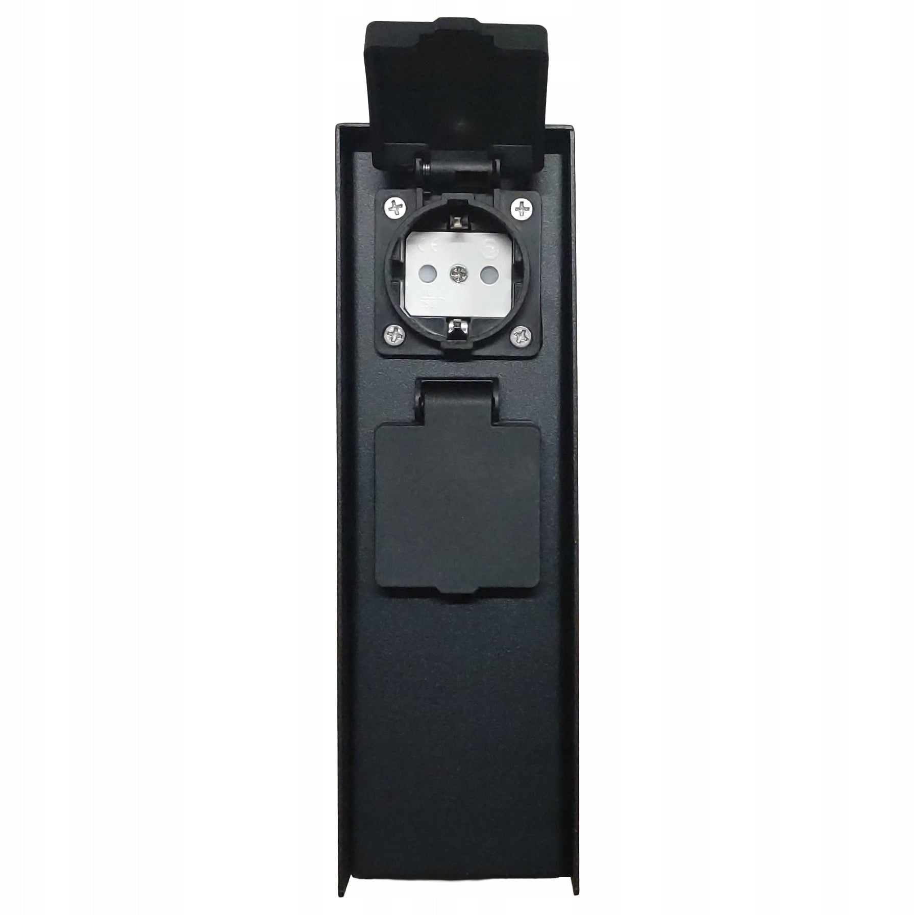 Electric garden post with two sockets 2x 230V hermetic power supply Manufacturer code SŁUPEK OGRODOWY 2 GNIAZDA 230V IP44