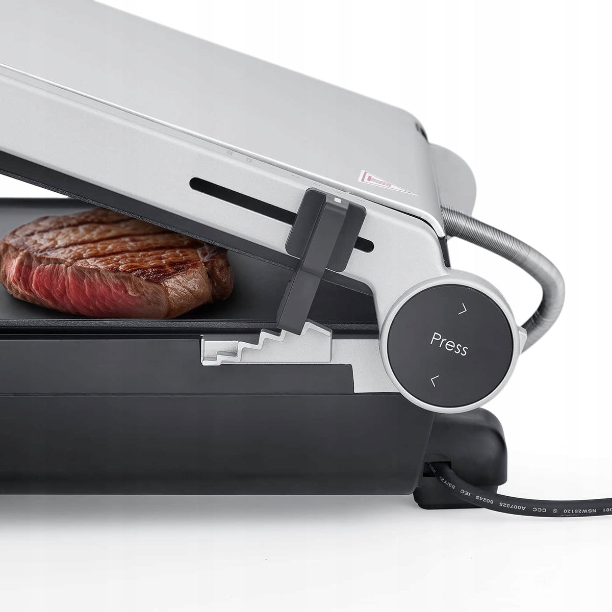 Electric grill CASO Germany SteakMaster Pro 2000 W silver/grey Manufacturer code 02838