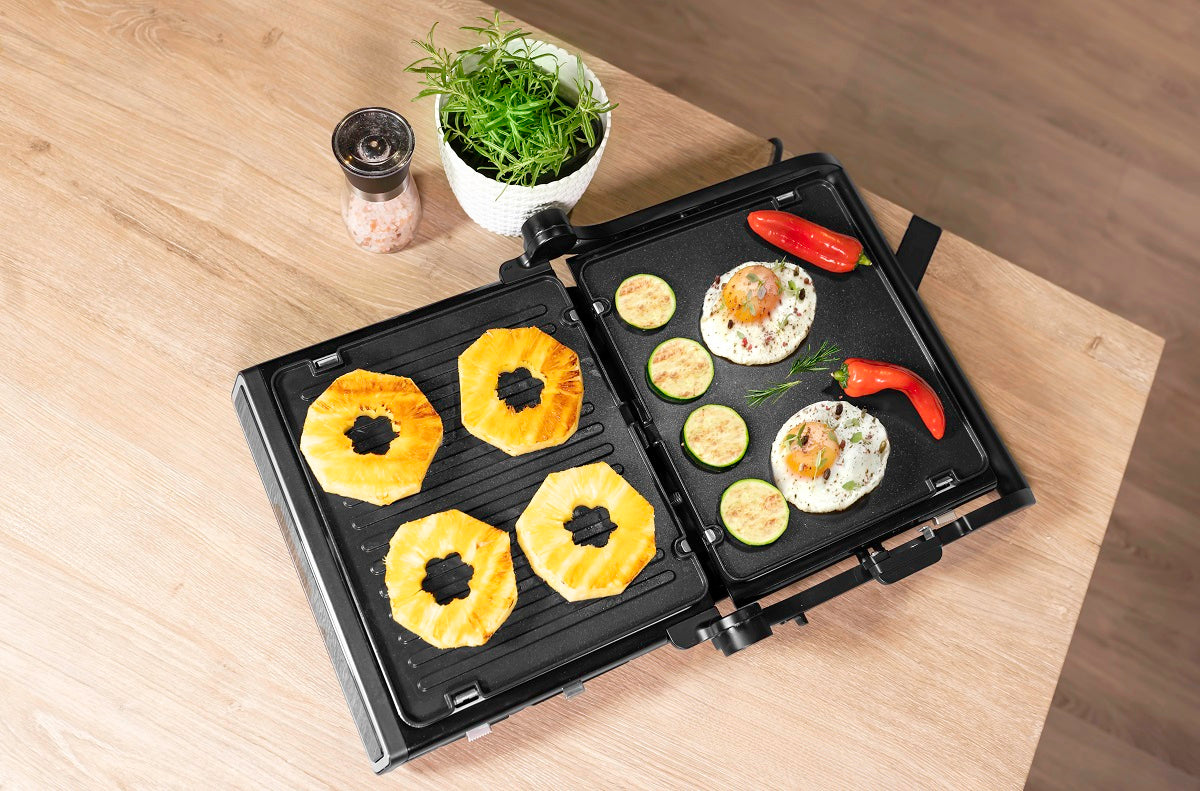 Electric grill Concept GE3550 black 2000 W with temperature control Manufacturer code 8595631029602