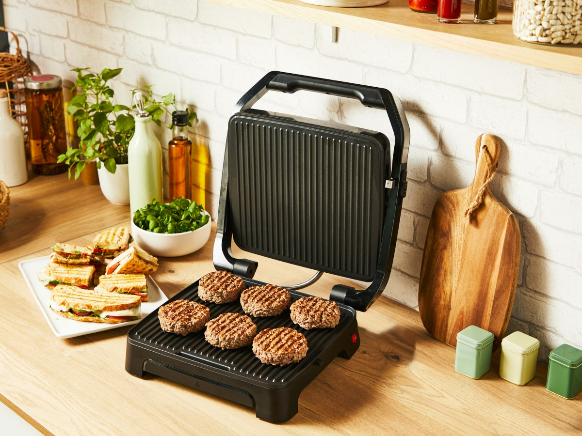 Electric grill TEFAL Inicio GC271D10 2000 W 2in1 panini toaster oven Grill type contact panini traditional