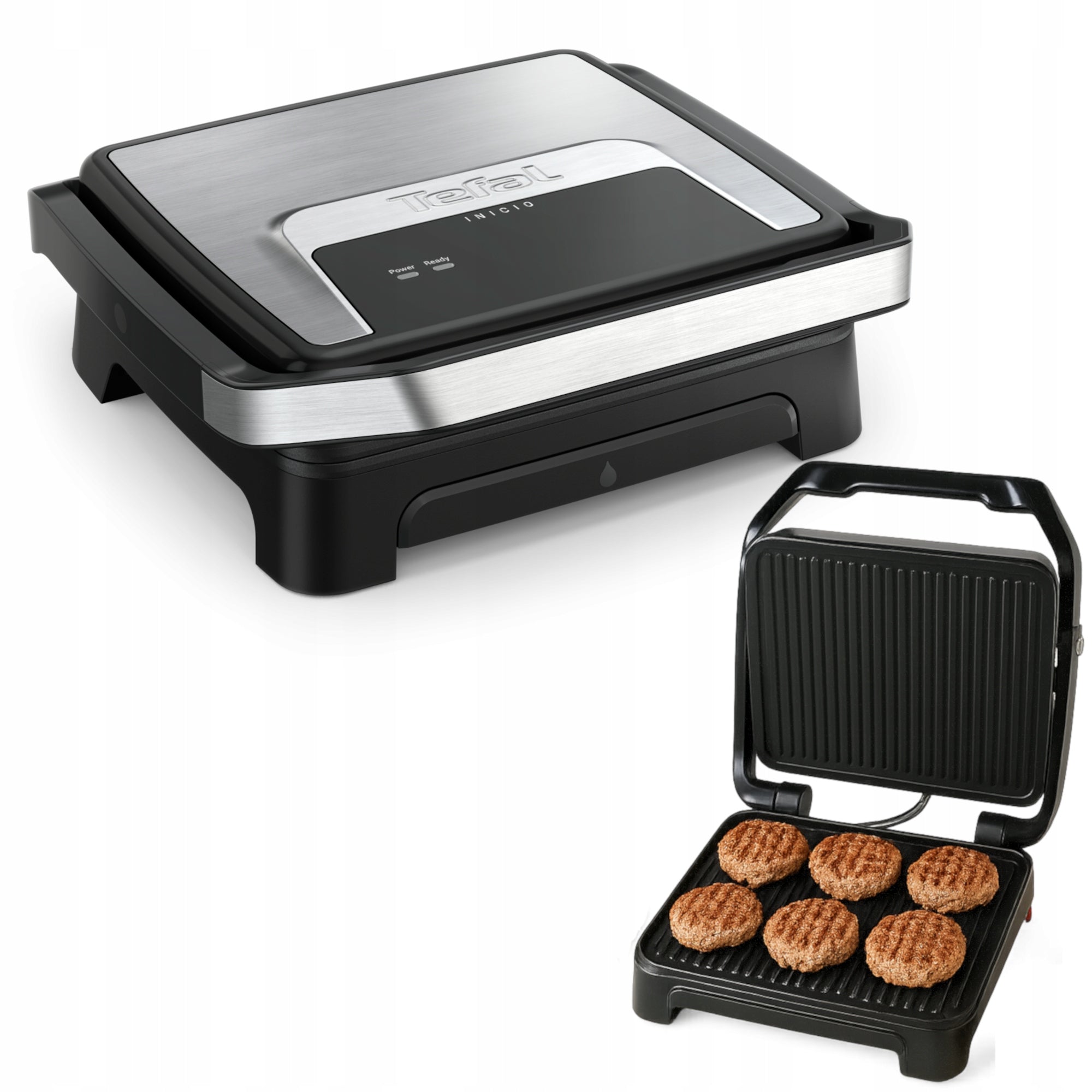 Electric grill TEFAL Inicio GC271D10 2000 W 2in1 panini toaster oven