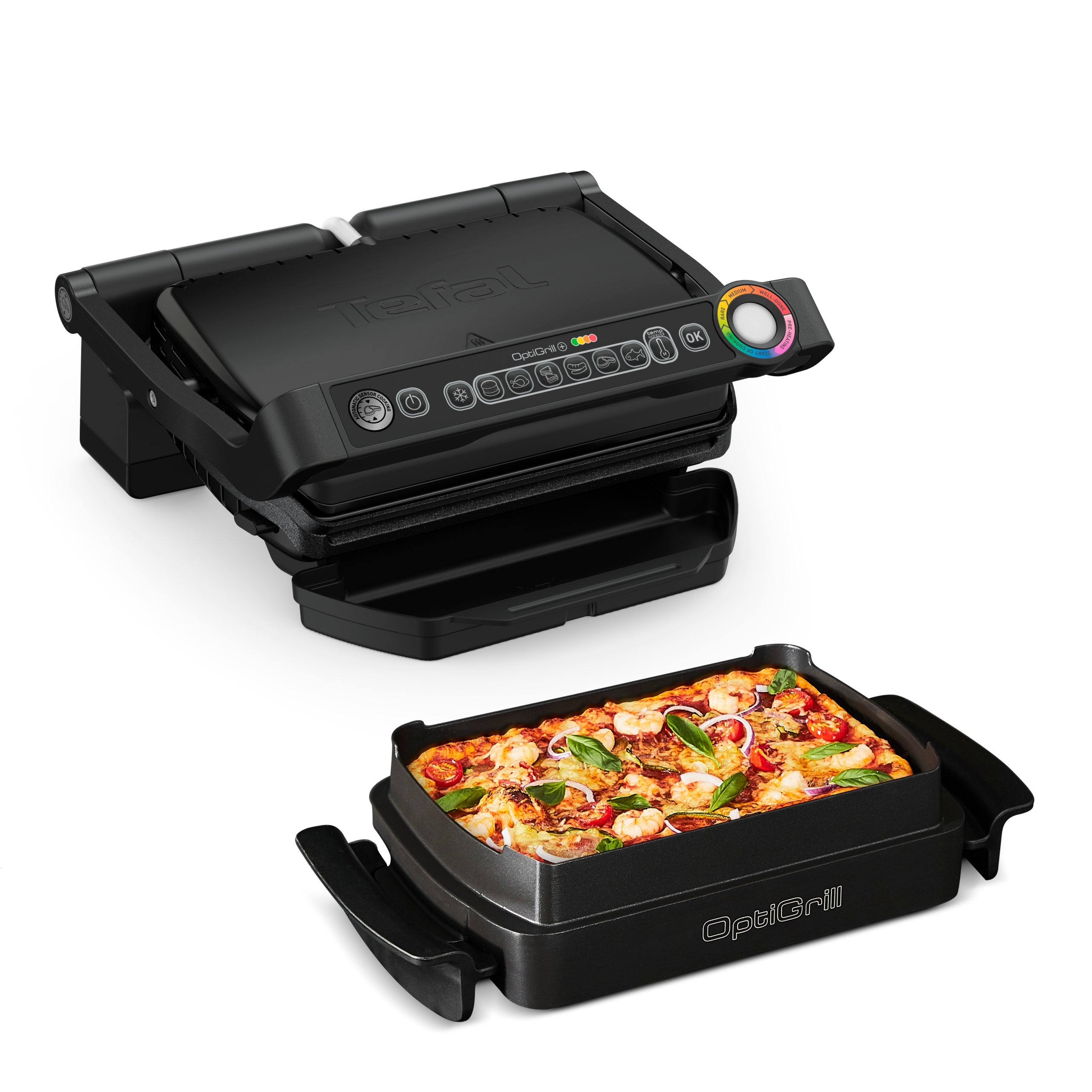 Electric grill TEFAL OptiGrill+ GC7148 Brand Tefal