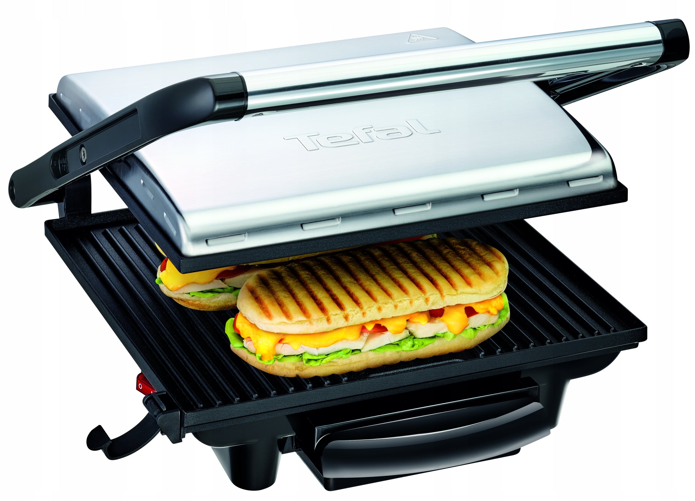 Electric grill Tefal Inicio GC241D38 contact, folding 2000 W