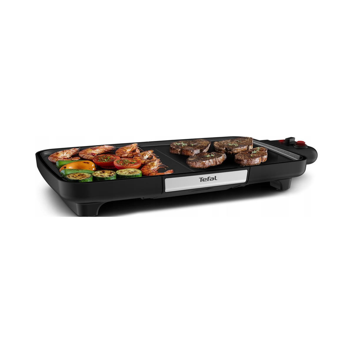Electric grill Tefal Plancha Booster CB641810, 2200 W, Power Boost
