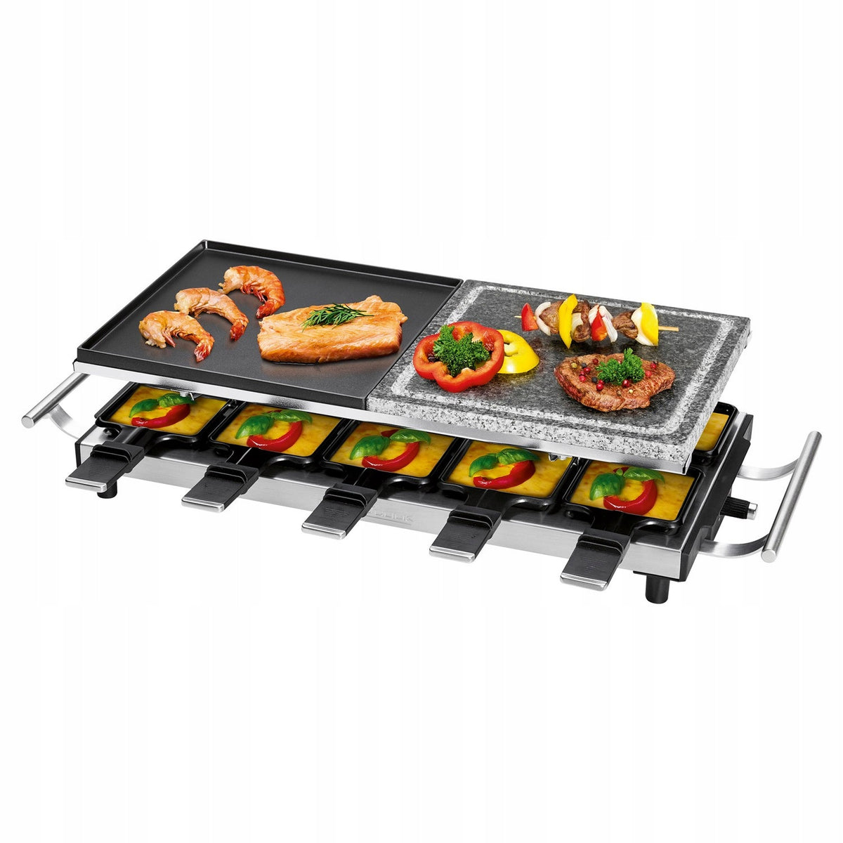 Electric grill raclette 2in1 ProfiCook PC-RG 1144 Power rating 1700 W