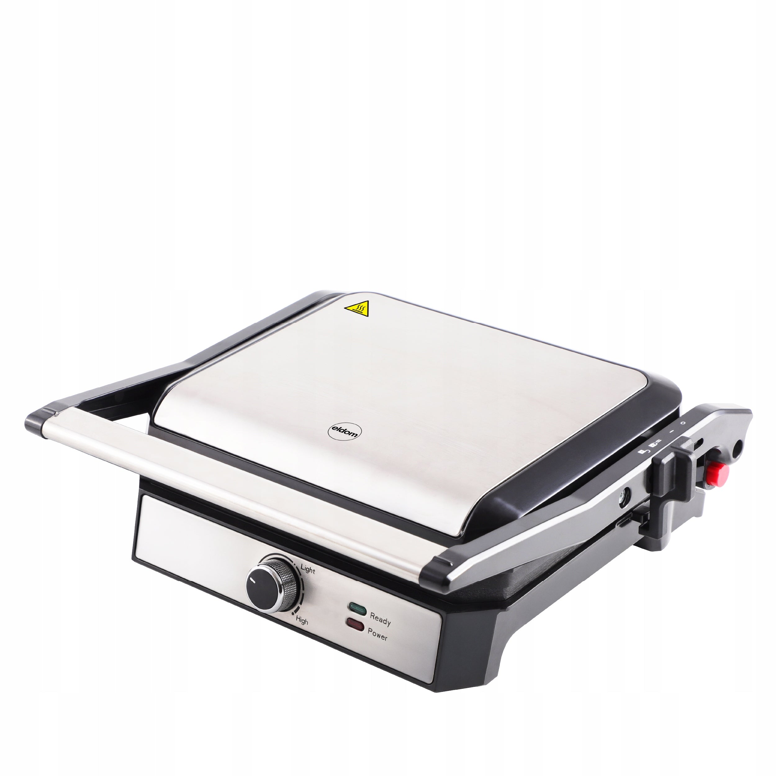 Electric grill sandwich toaster 2000W GK200 Eldom Dominant color silver/gray