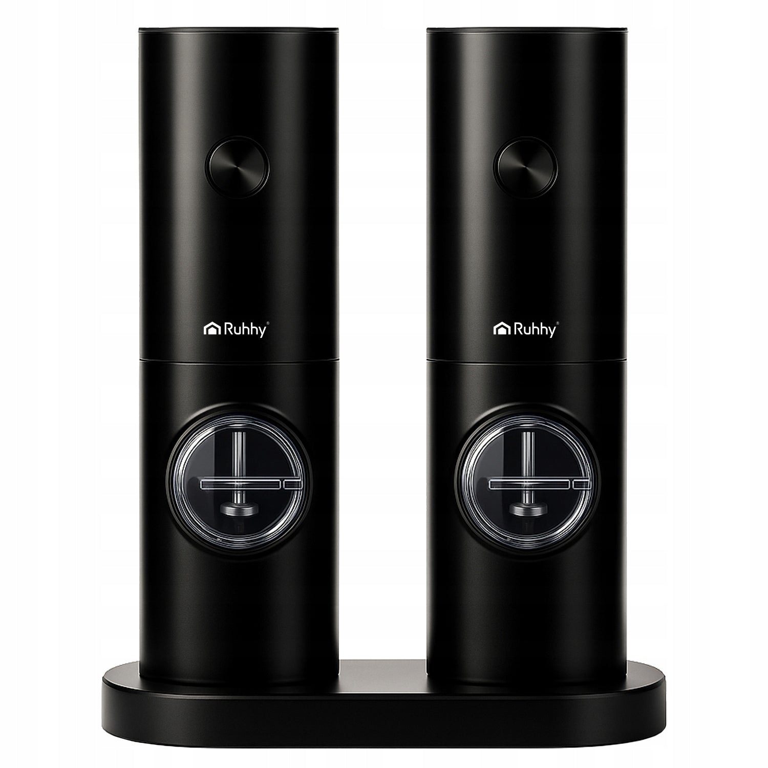 Electric grinder Ruhhy set of 2 black with adjustable grinding Brand Ruhhy