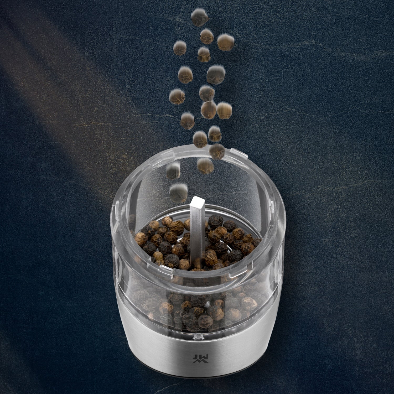 Electric grinder WMF gravity for spices pepper steel Brand WMF