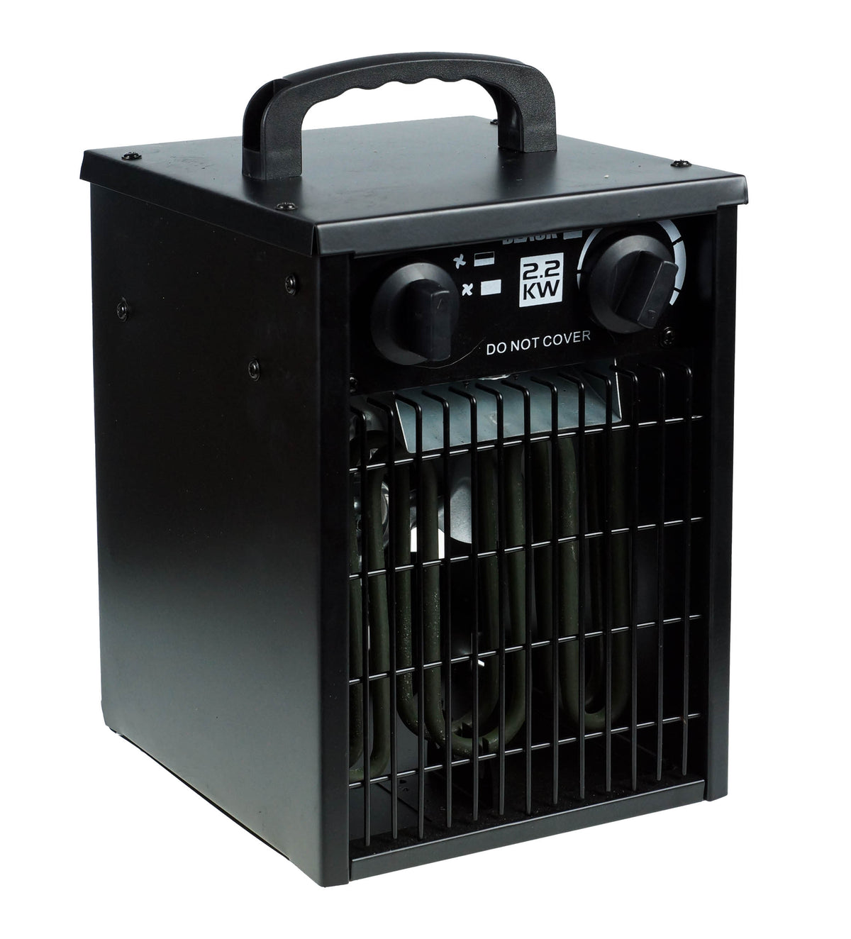 Electric heater 2,2KW 230V apron BLOWER 55054 BLACK Brand Black