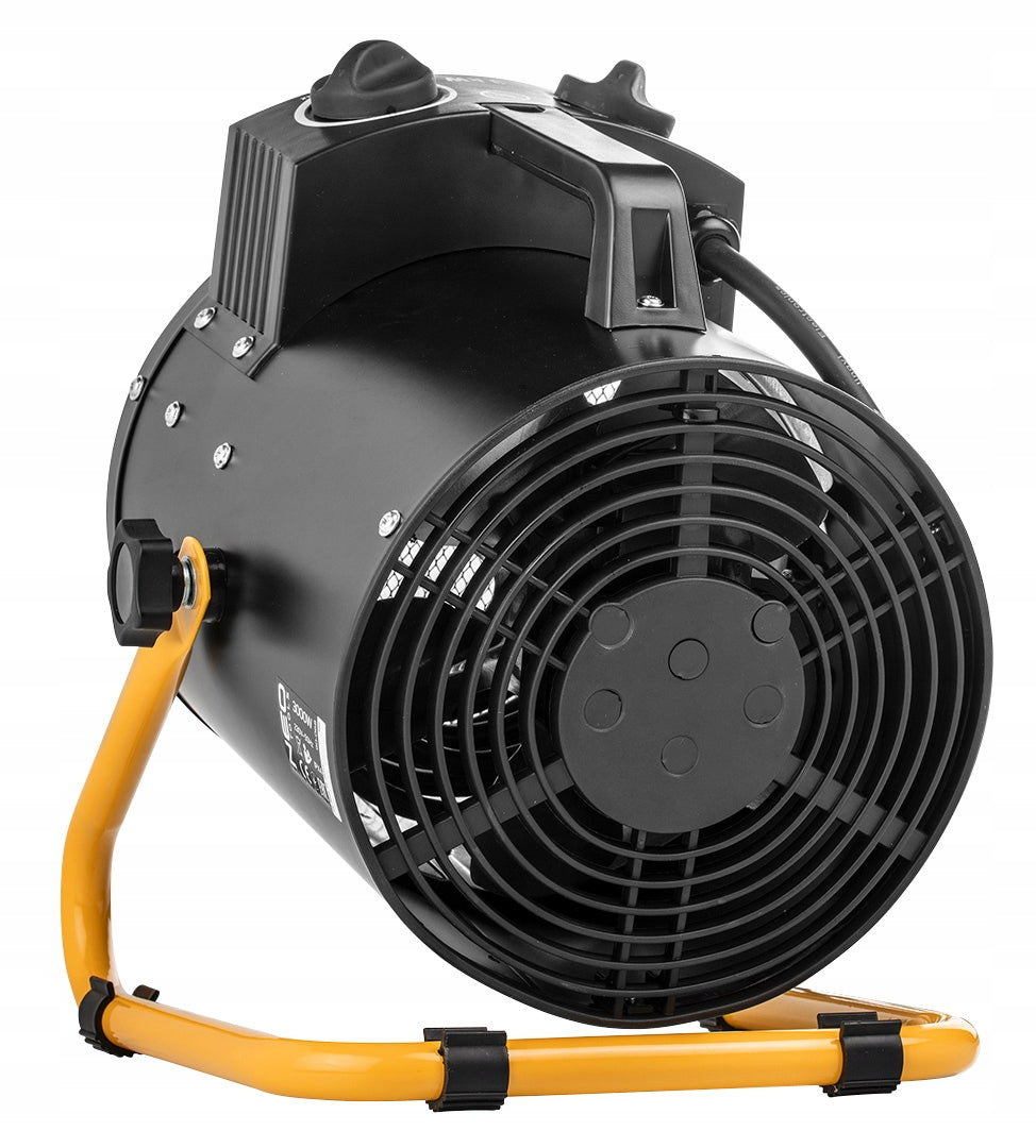 Electric heater 3kW industry, adjustable settings, IPX4 Manufacturer code 90-068