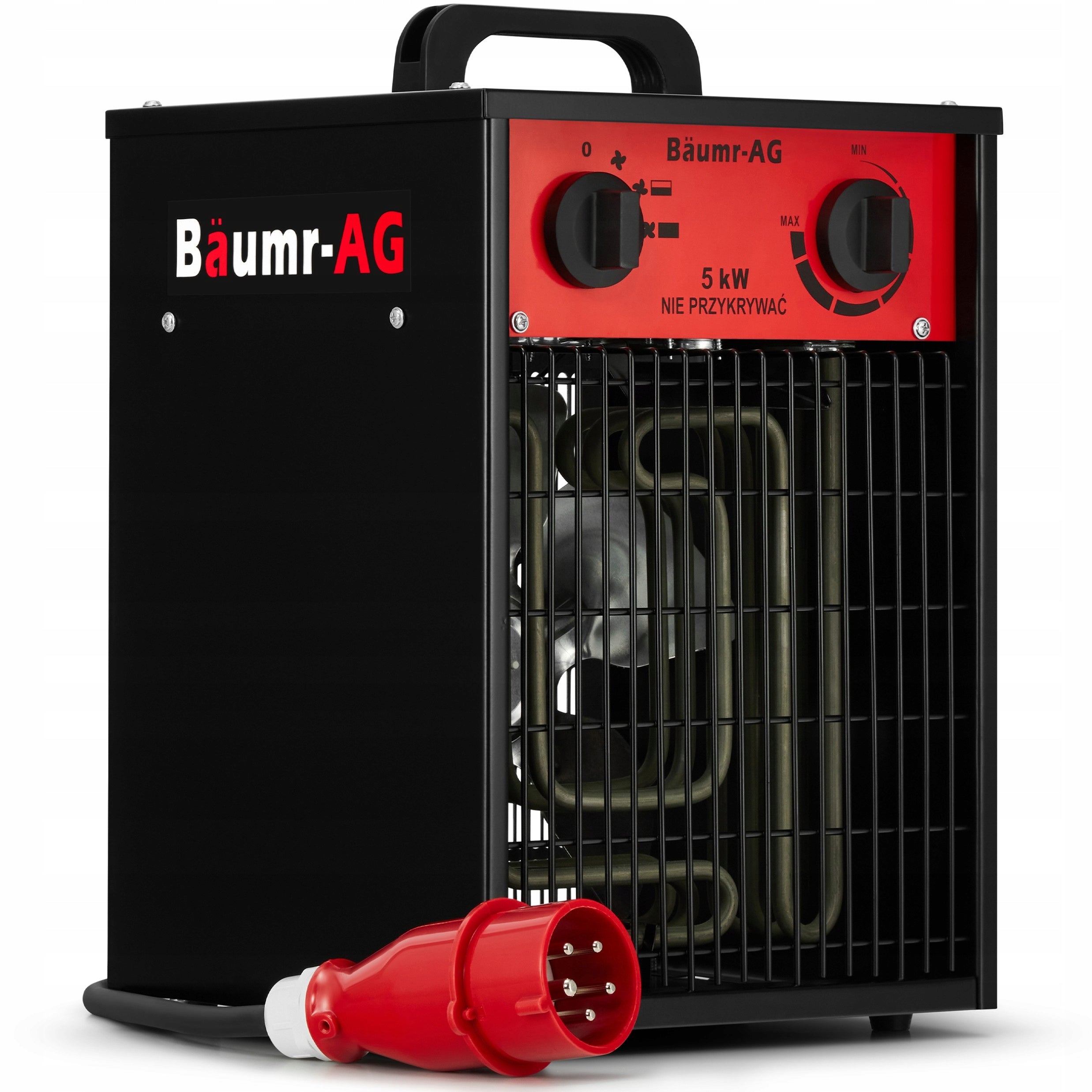 Electric heater BAUMR-AG 5kW 5000W blower apron 400V force