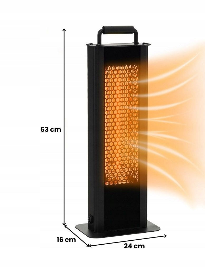 Electric heater Costway 1200 W infrared Manufacturer code FP10531DE-DK
