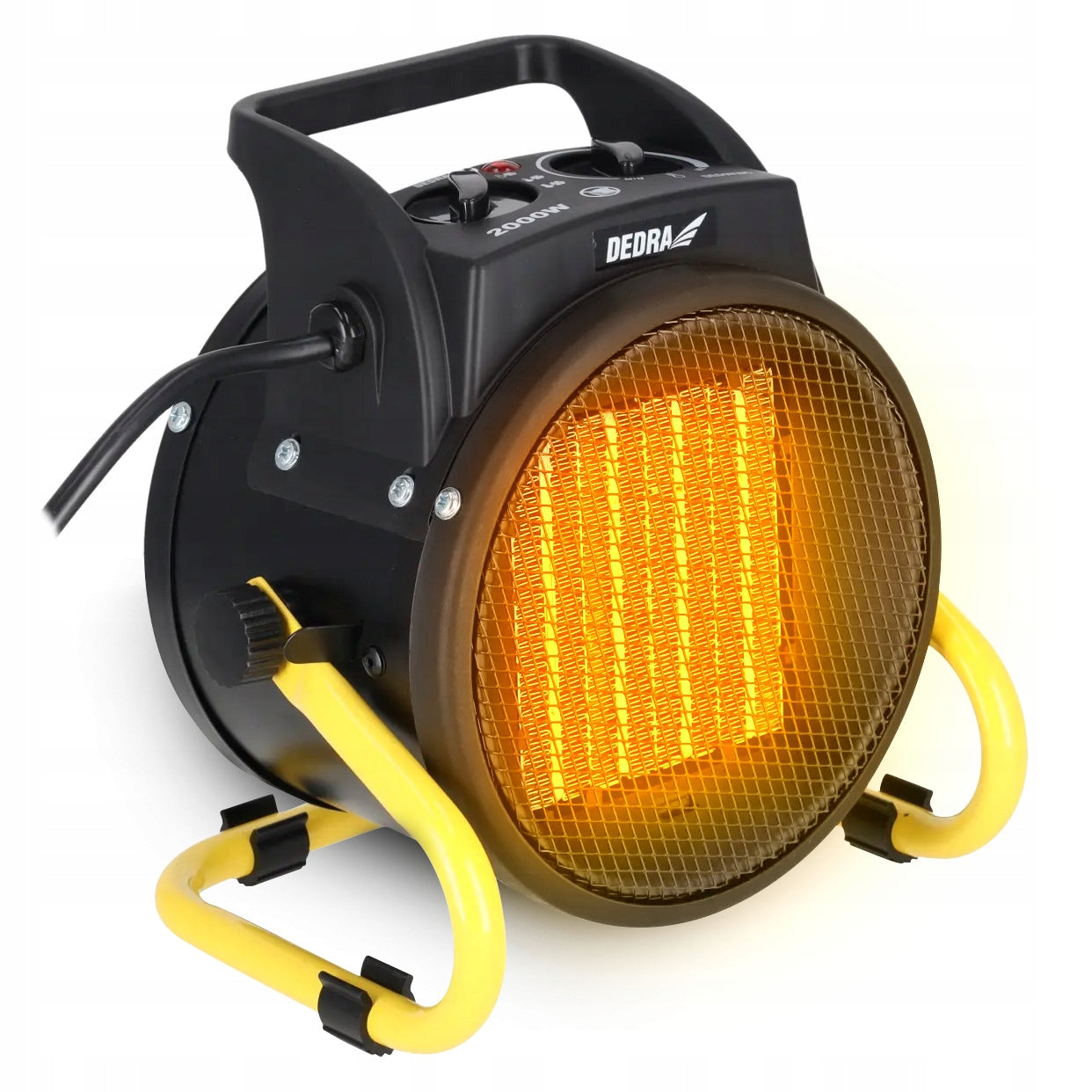 Electric heater Dedra DED9930C - 2000 W - round - 20 m2 - 3 modes