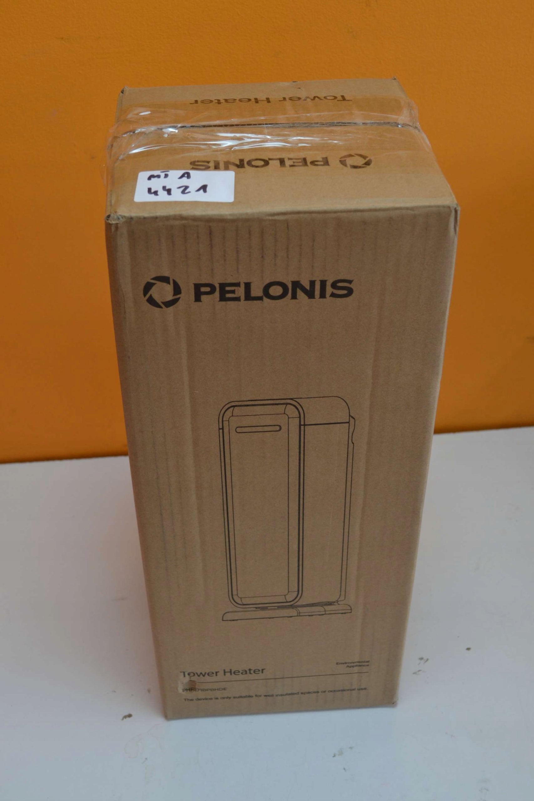 Electric heater PELONIS Dominant color black