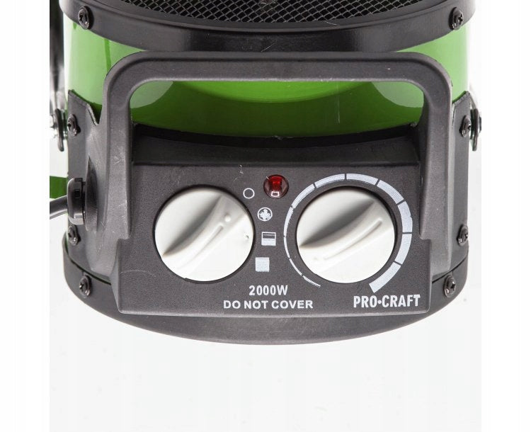 Electric heater Procraft FP20 Manufacturer code FP20