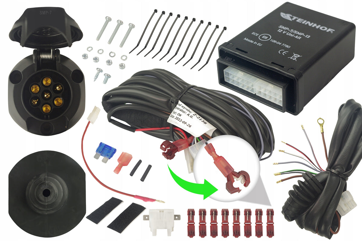 Electric hook harness 7pin parking sensor module Steinhof universal Manufacturer Steinhof