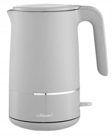 Electric kettle 1,7l 1800W MR037 INOX stainless steel grey